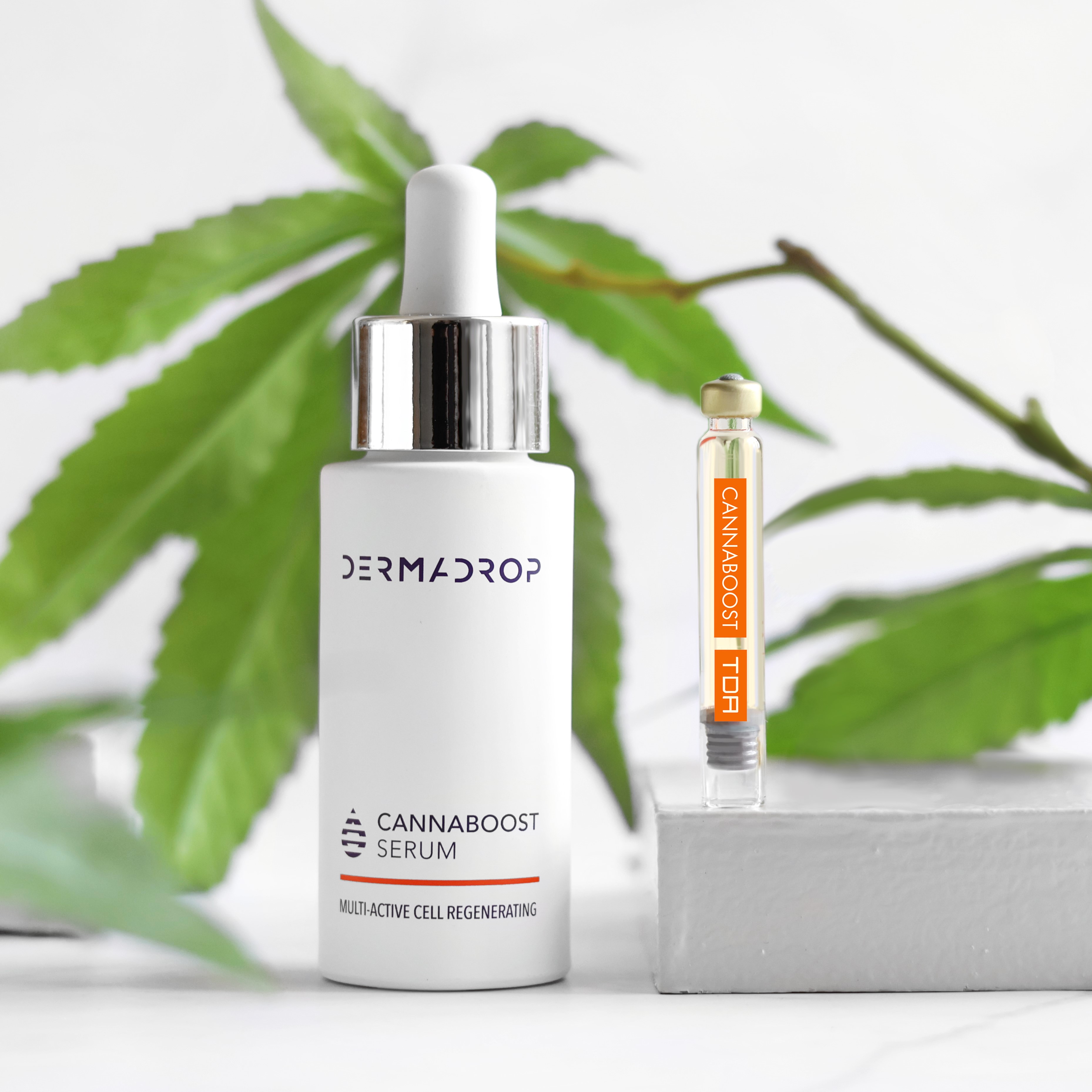 Dermadrop TDA Cannaboost — сыворотка и ампула